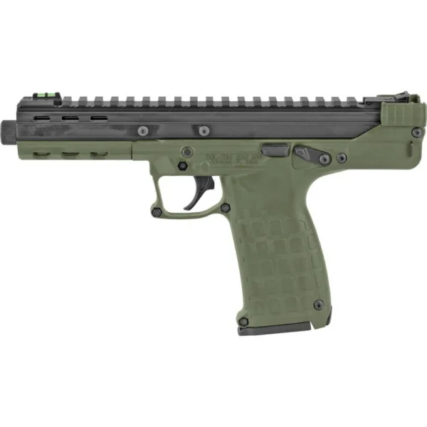 KelTec CP33 Pistol 22LR 33 RD Threaded Barrel Green Finish