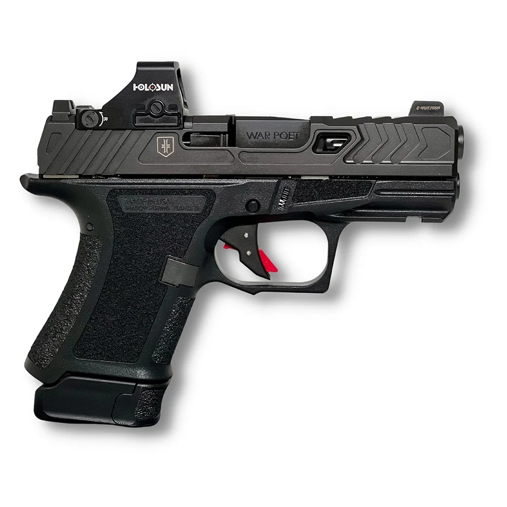 cr920-war-poet-9mm-pistol-primary Shadow Systems dba Shadow Gunworks Shadow Systems CR920 WAR Poet Handgun 9mm Luger 13rd Magazines(2) 3.41" Fluted Barrel