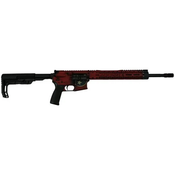 Black Rain Ordnance Inc Black Rain Ordnance Custom "Red & Blue Tennessee" Spec15 Rifle 5.56 30rd Magazine 16" Barrel