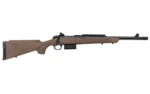 CVA Cascade SR-80 Rifle .308 Win 5rd Magazine 18" 5/8x24 Threaded Barrel FDE with Black Web - alternate view 2