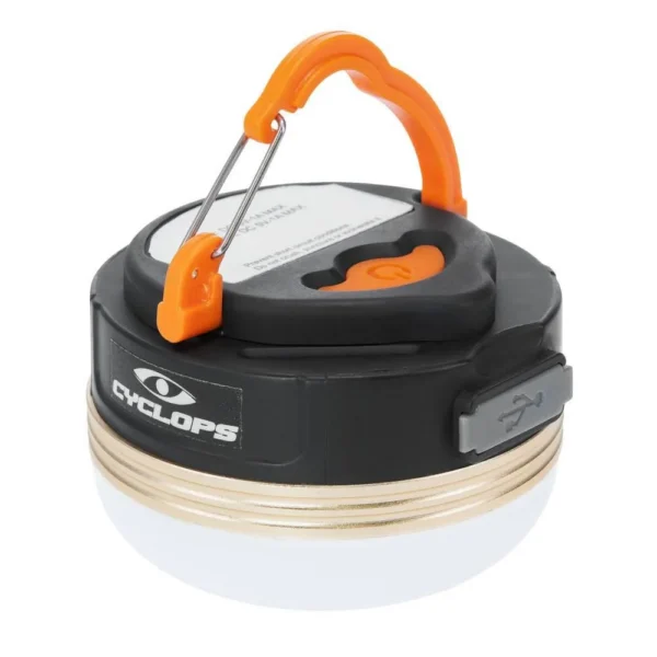 Gsm Cyclops Clipmate Lantern and Power Bank 200 Lumen Black