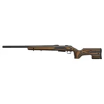 CZ-USA Firearms CZ 600 ST2 RANGE 6 CM 5RD 24IN 5/8X24 DRILLED & TAPPED GR/BRN LAMINATE STK