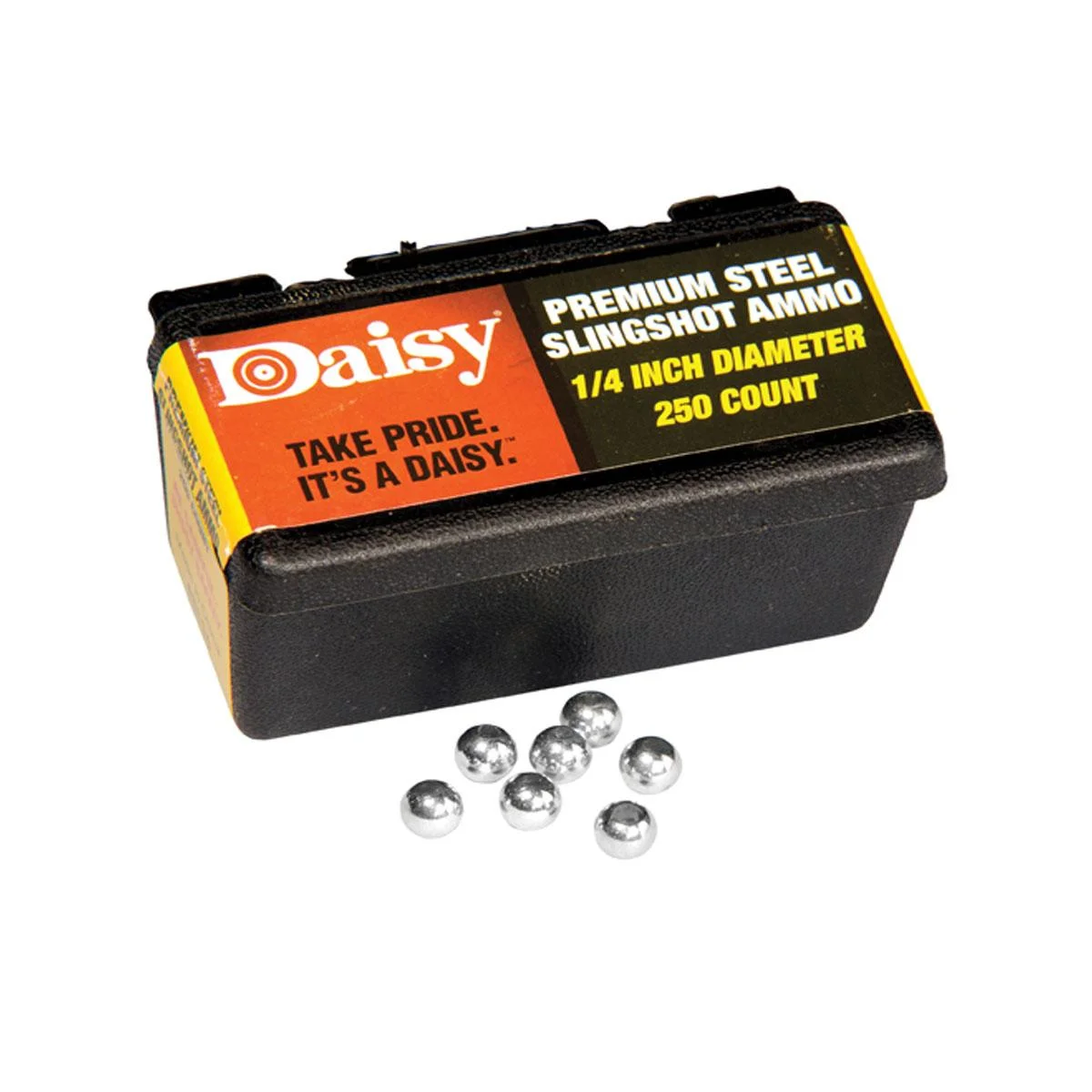 daisy-1-4-steel-slingshot-ammo-primary Daisy Manufacturing Co. Inc. Daisy 1/4" Steel Slingshot Ammo 250/ct