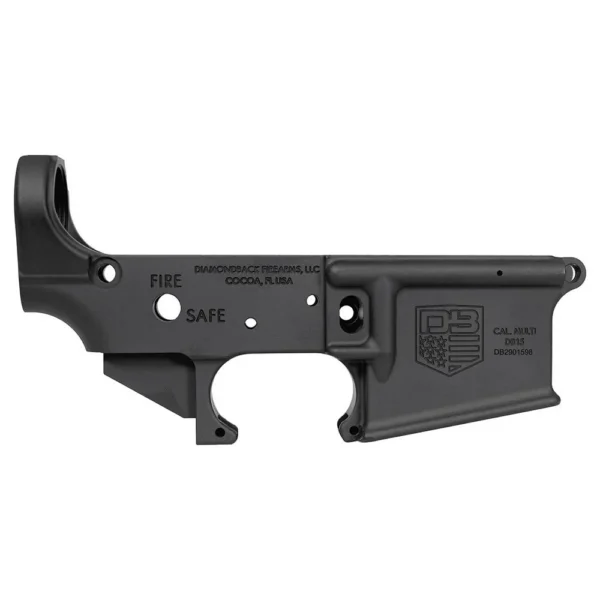 Diamondback Firearms DB15 Carbon Series Stripped Lower Multi Caliber Aluminum Black