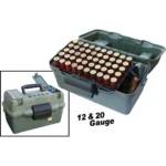Mtm Molded Products Company MTM Deluxe Shotshell Case Dual Gauge 100 Rounds Wild Camo