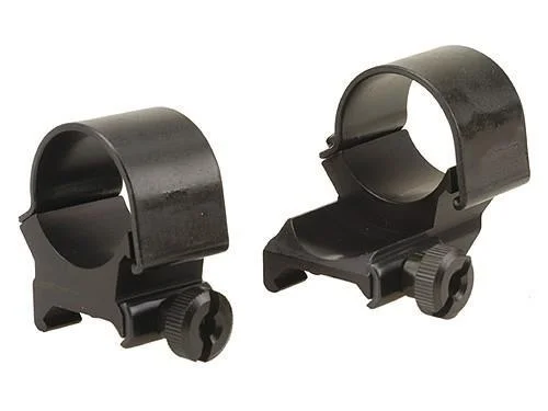 detachable-extension-top-mount-scope-rings-primary-1 Weaver Detachable Extension Top Mount Aluminum Scope Rings - 1" High EXT - Matte