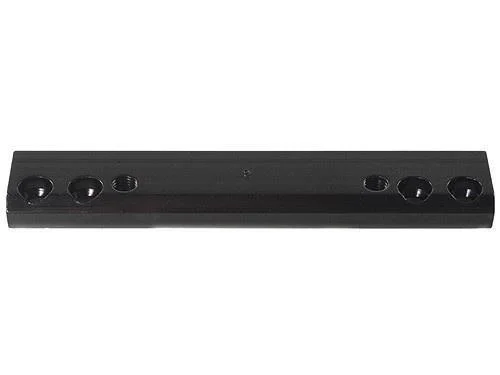 Weaver Detachable Side Mount Aluminum Scope Base - Matte Black - #2 - Krag