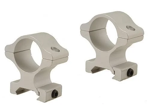 detachable-weaver-style-aluminum-rings-primary-2 Leupold & Stevens Inc. Leupold 2-Piece Rifleman Detachable Weaver-Style Aluminum Rings - 1" High Silver