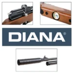 BLS Supply (Blue Line) DIANA Stormrider Air Rifle black .22 cal. 5.5mm PCP - Black