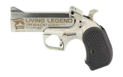 dt47-limited-edition-trump-handgun-primary Bond Arms Inc. Bond Arms DT47 Limited Edition "Trump" Handgun .45 Colt/410ga 2rd Capacity 4.25" Engraved Barrel Satin Finish