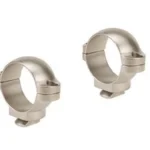 Leupold & Stevens Inc. Leupold 2-Piece Dual Dovetail Rings - 1" Low Silver