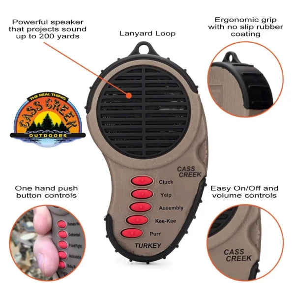 Altus Brands Llc - Pro-Ears Cass Creek Ergo Electronic Turkey Call