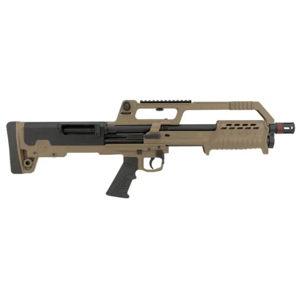 Hatsan USA / Escort Shotguns Escort Bulltac Shotgun 12 ga 3" Chamber 5rd Magazine 18" Barrel FDE