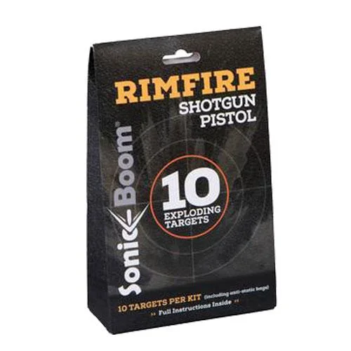 JERENT ENTERPRISES SONIC BOOM Sonic Boom Exploding Rimfire Target 10/pk