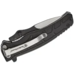 Battenfeld Knives Smith & Wesson Extreme Ops Folding Knife 3" Drop Point Blade Two Tone Black Silver - alternate view 3