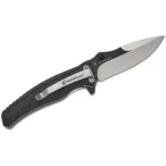 Battenfeld Knives Smith & Wesson Extreme Ops Folding Knife 3" Drop Point Blade Two Tone Black Silver