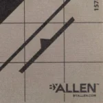 The Allen Company Inc. Allen EZ Aim Adhesive Thermal Sight Grid Paper Target 6" - alternate view 2