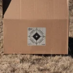 The Allen Company Inc. Allen EZ Aim Adhesive Thermal Sight Grid Paper Target 6" - alternate view 3