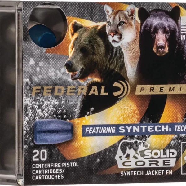 Federal Cartridge Co. Federal Solid Core Handgun Ammunition 10mm Auto 200 gr TSJ 20/ct
