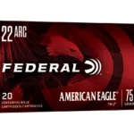 Federal Cartridge Co. Federal American Eagle Rifle Ammunition .22 ARC 75gr TMJ 2975 fps 20/ct
