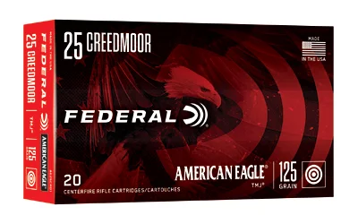 federal-american-eagle-25-creedmoor-ammo-primary Federal FED AM EAGLE 25CM 125GR TMJ 20/200