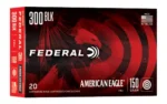 Federal Cartridge Co. Federal American Eagle Rifle Ammunition .300 AAC Blackout 150 gr FMJ-BT 1900 fps 20/ct - alternate view