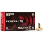Federal FED AM EAGLE 9MM 147GR FMJ 50/1000
