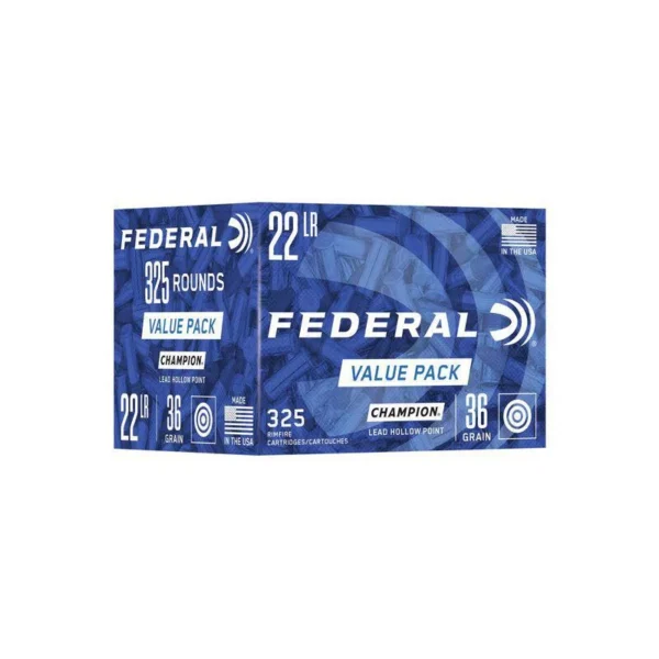 Federal FED 22LR 36GR LEAD HP 325 CT