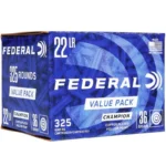Federal Cartridge Co. Federal Champion Rimfire Value Pack Ammunition .22LR 36gr CPHP 1260 fps 325/ct
