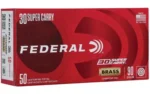 Federal Cartridge Co. Federal Champion Training Handgun Ammunition 30 Super Carry 90gr FMJ 1300 fps 50/ct - alternate view 5