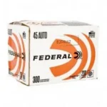 Federal Cartridge Co. Federal Champion Handgun Ammunition .45 Auto 230gr FMJ 890 fps 300/ct (Bulk)
