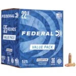 Federal Cartridge Co. Federal Champion Rimfire Ammunition .22 LR 36 gr CPHP 1260 fps 525/ct