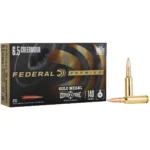 Federal Cartridge Co. Federal Gold Medal CenterStrike Rifle Ammunition 6.5 Creedmoor 140gr OTM 2675 fps 20/ct