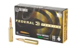 Federal Cartridge Co. Federal Gold Medal Rifle Ammunition 6.5 Creedmoor 140 gr SMK 2675 fps 20/ct - alternate view 2