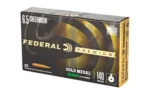 Federal Cartridge Co. Federal Gold Medal Rifle Ammunition 6.5 Creedmoor 140 gr SMK 2675 fps 20/ct - alternate view 4