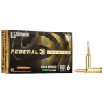 Federal Cartridge Co. Federal Gold Medal Rifle Ammunition 6.5 Creedmoor 140 gr SMK 2675 fps 20/ct
