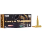 Federal Cartridge Co. Federal Gold Metal Rifle Ammunition .223 Rem 69 gr BTHP 2720 fps 200/ct