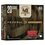 Federal Cartridge Co. Federal Heavyweight TSS Realtree 40th Anniversary Special Edition Shotshell 20ga 3" 1-1/2oz 1100 fps #9