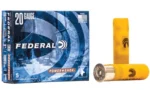 Federal Cartridge Co. Federal Power-Shok Buckshot Shotshells 20 ga 3" 18 plts #2B 1100 fps 5/ct - alternate view 2