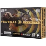 Federal Cartridge Co. Federal Premium Cape-Shok Rifle Ammunition .458 Lott 500 gr TBBC 2300 fps - 20/ct - alternate view 2