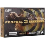 Federal Cartridge Co. Federal Premium Cape-Shok Rifle Ammunition .458 Lott 500 gr TBBC 2300 fps - 20/ct - alternate view 3