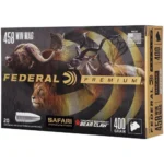 Federal Cartridge Co. Federal Premium Cape-Shok Rifle Ammunition .458 Win Mag 400 gr TBBC 2250 fps - 20/ct - alternate view 2