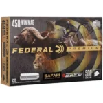 Federal Cartridge Co. Federal Premium Cape-Shok Rifle Ammunition .458 Win Mag 500 gr TBBC 2090 fps - 20/ct - alternate view 2
