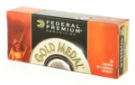 Federal Cartridge Co. Federal Premium Gold Medal Sierra MatchKing Rifle Ammunition .223 Rem 77 gr BTHP 2720 fps - 20/ct