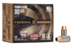 Federal Cartridge Co. Federal Premuim Personal Defense Handgun Ammunition .380 ACP 90 gr JHP 1000 fps 20/ct - alternate view