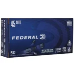 Federal Cartridge Co. Federal Syntech Defense Handgun Ammunition .45 ACP 205gr SJHP 970 fps 50/ct - alternate view 2