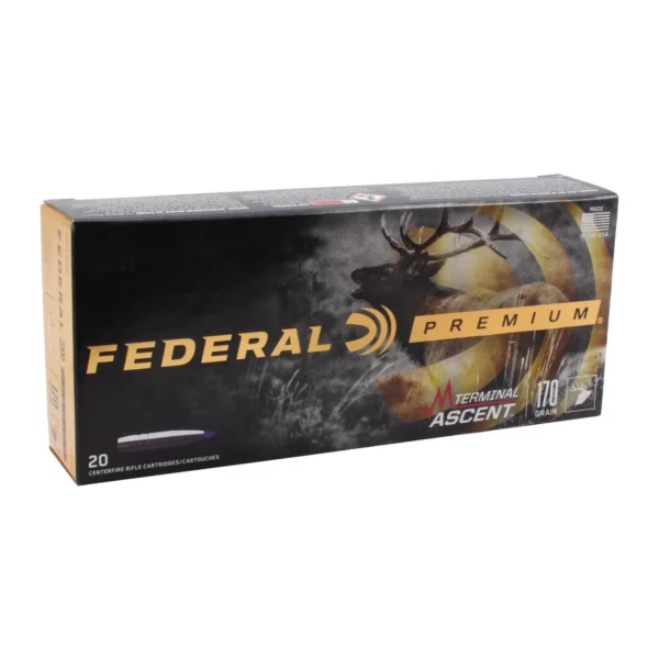 Federal Cartridge Co. Federal Terminal Ascent Rifle Ammunition 7mm Backcountry 170gr PT 2950 fps 20/ct