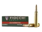 Fiocchi Exacta .223 Remington 69 Grain SMK BTHP Ammo (Box of 20 Round) - alternate view 2