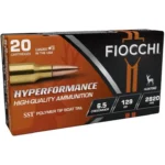 Fiocchi Ammunition Fiocchi Extrema Rifle Ammunition 6.5 Creedmoor 129gr SST 20/ct