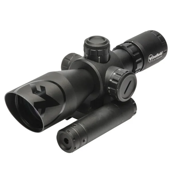 Sellmark Corporation Firefield Barrage Rifle Scope - 2.5-10x40mm Green Laser